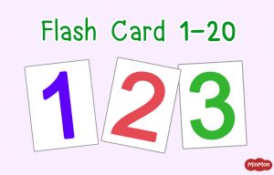 Read more about the article บัตรคำ Flash Card ตัวเลข 1-20 – แจกฟรีบัตรคำตัวเลข เสริมทักษะความจำ เรียนรู้ด้วยภาพ